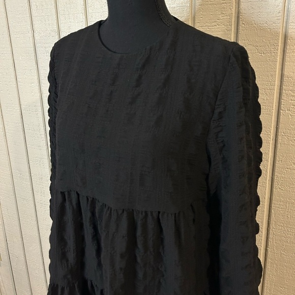 Zara Sharon Tiered Mini Dress, size small. - Picture 3 of 8